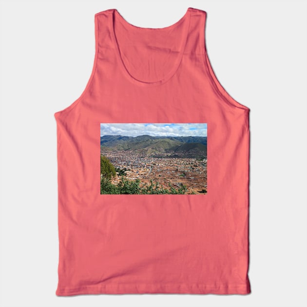 Cusco Peru Andes Mountains Tank Top by SafariByMarisa